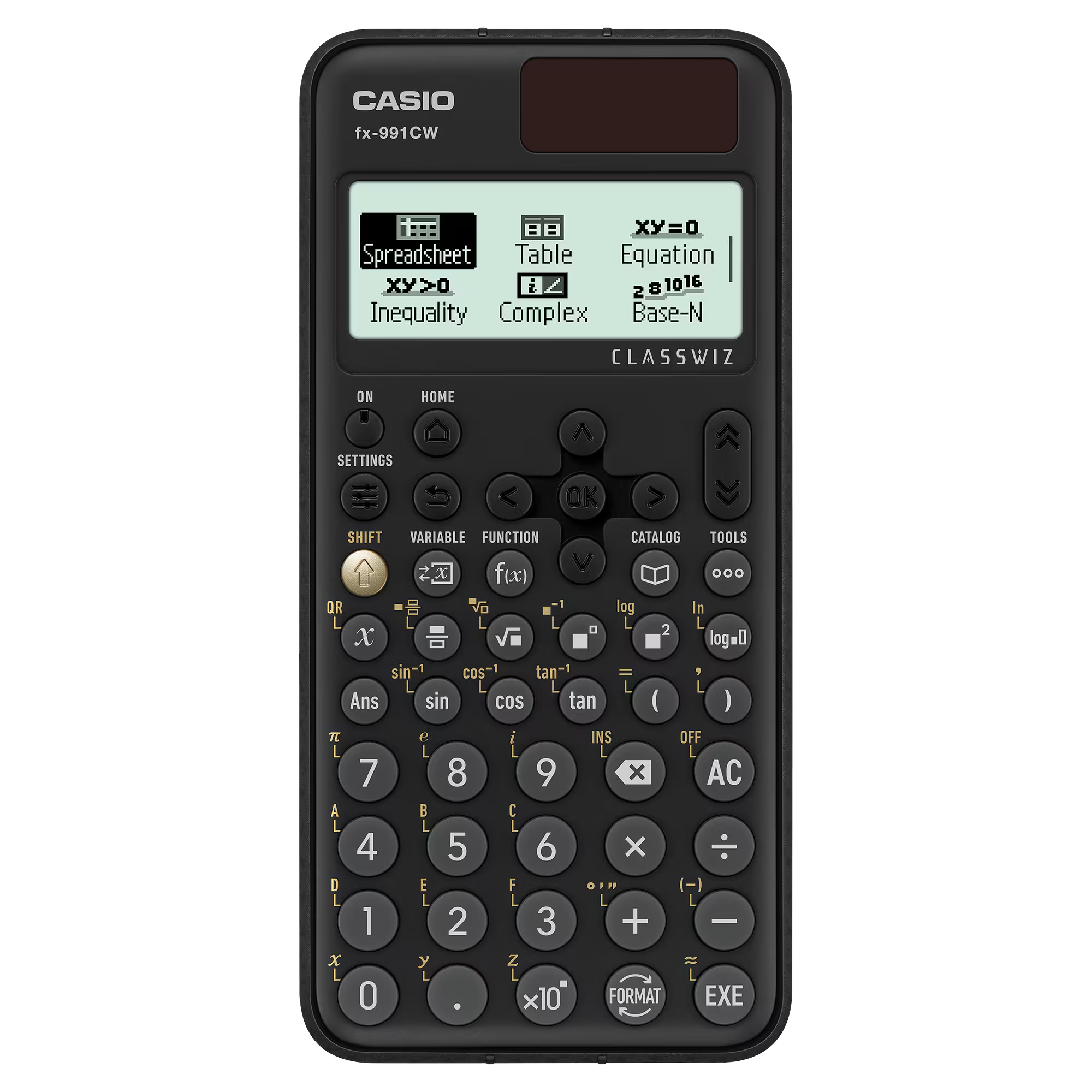 Casio fx-991CW ClassWiz® Advanced Scientific – 540+ Functions, QR Graphing, Solar + Battery
