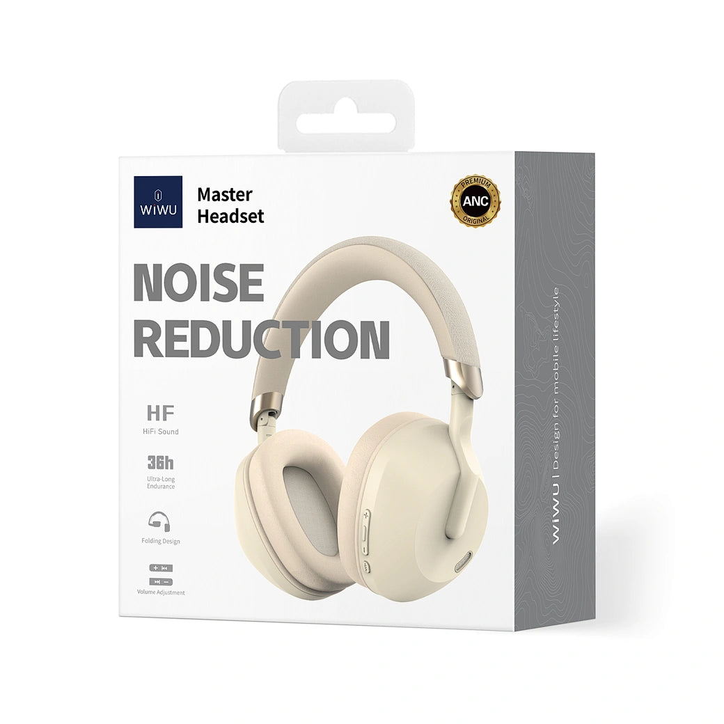 WiWU TD-09 Classic Headset – Wired Over-Ear Headphones, Comfortable Fit, Clear Sound