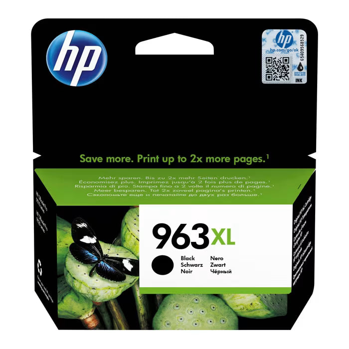 HP 963XL Black Original Ink Cartridge (3JA30AE) – Genuine HP Ink