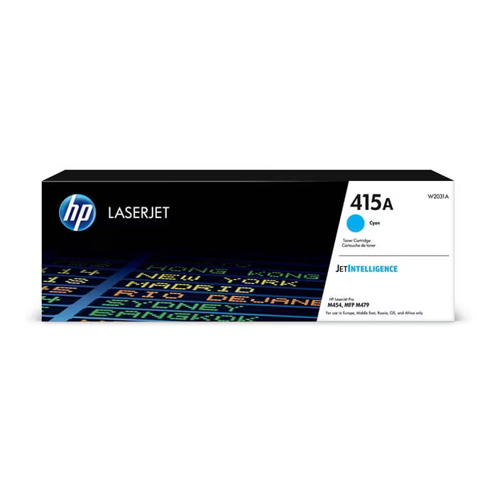HP 415A Cyan Original Toner Cartridge (W2031A) – Genuine HP Toner