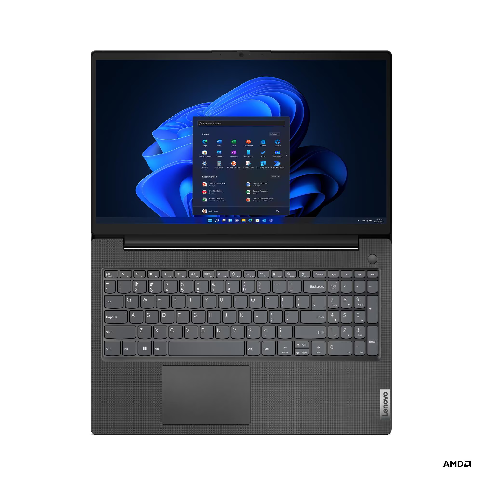 Lenovo V15 G4 AMD – 15.6" FHD, AMD Ryzen 5 7520U, 16GB RAM, 512GB SSD, Business Black