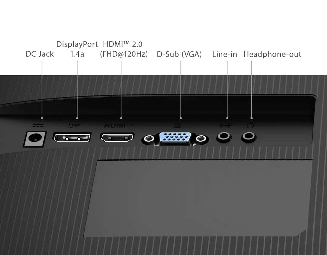 MSI PRO MP251 E2 – 24.5" FHD IPS, 120Hz, 1ms, Built-in Speakers, HDR Ready, Cool Black