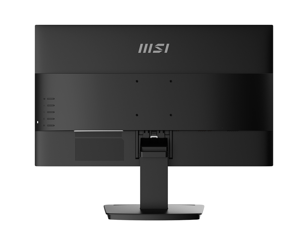 MSI PRO MP2412 – 23.8" FHD, 100Hz, 1ms, VA Panel, EyesErgo, Built-in Speakers, Black