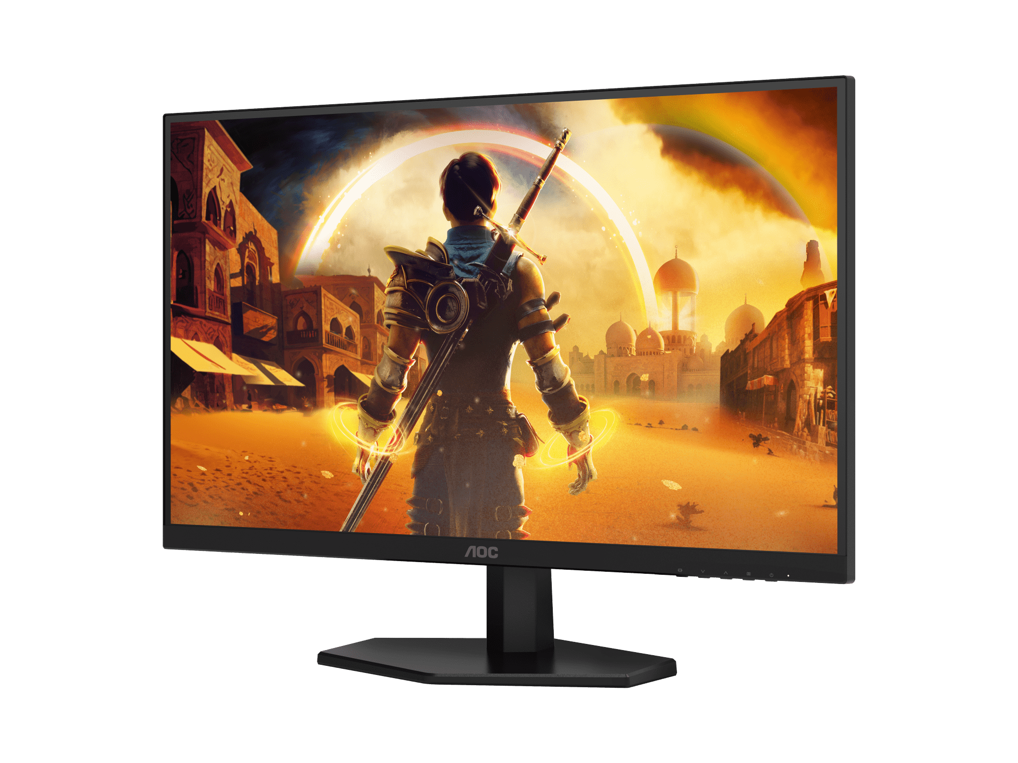 AOC 27G42E 27" Gaming Monitor – FHD Fast IPS, 180Hz/200Hz, 0.5ms, G-Sync Compatible, HDR10