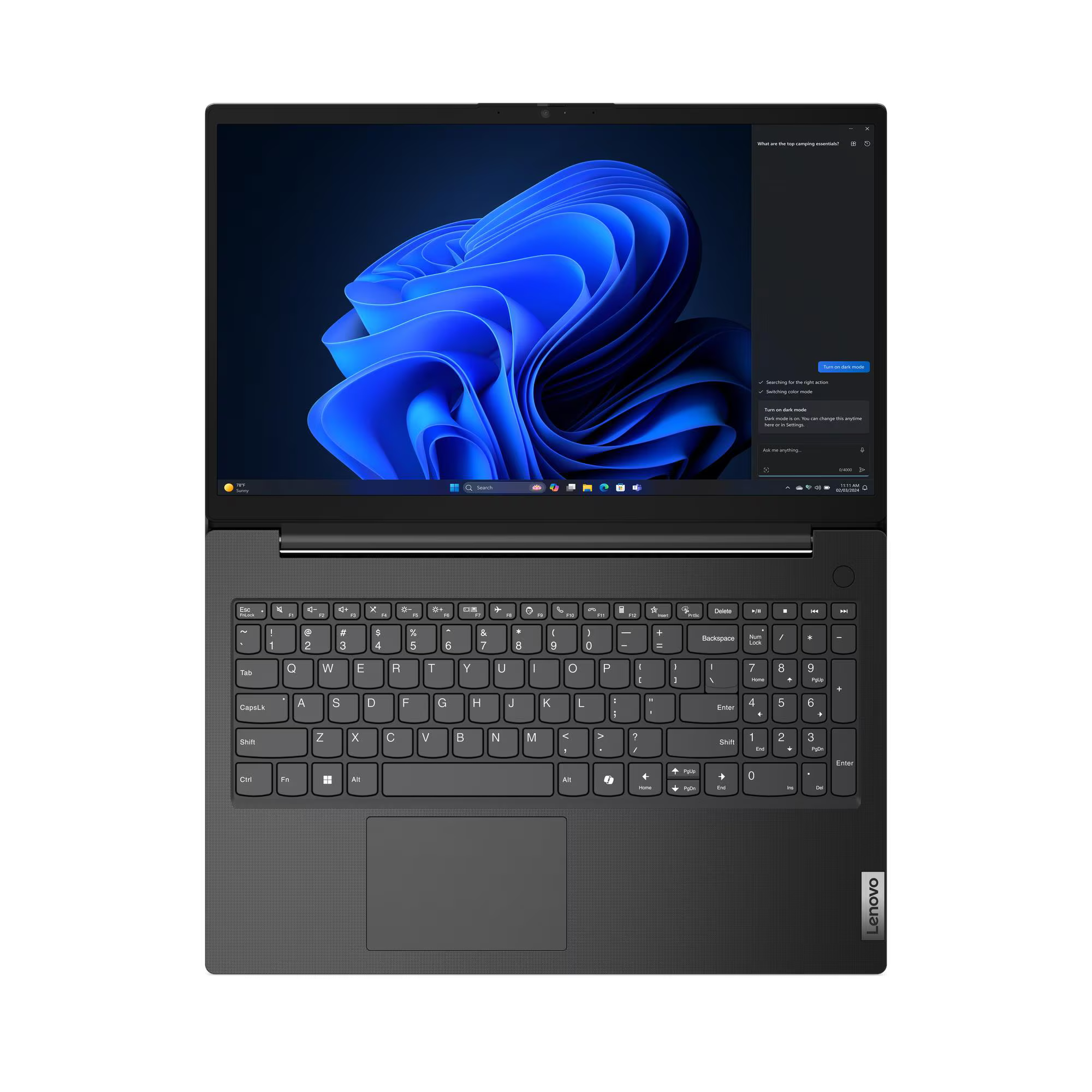 Lenovo V15 G5 IRL Laptop – Intel Core i3-1315U, 15.6" FHD Display, 512GB SSD, Business Black
