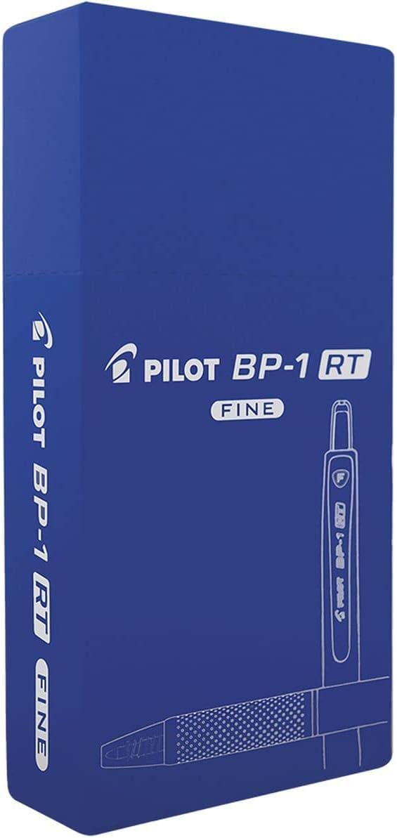Pilot BP-1 RT Retractable Ballpoint Pen – 0.7mm Fine Tip, Blue Ink