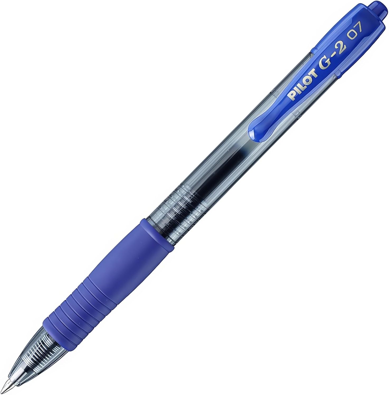 Pilot G2 Retractable Gel Pen BL-G2-7 – 0.7mm Fine Tip, Blue Ink