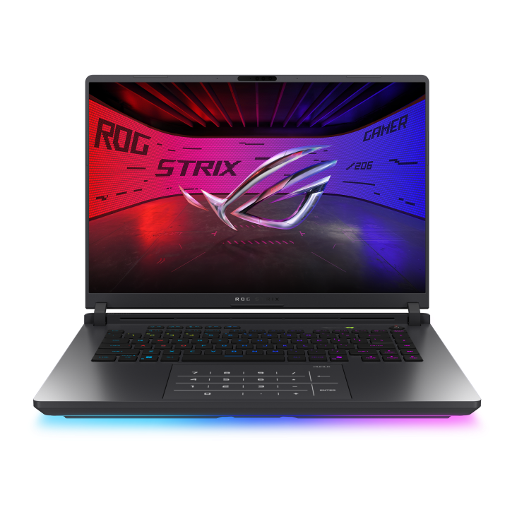 ASUS ROG Strix G16 (2025) G615JPR – 16" 165Hz, Intel Core i7-14650HX, 16GB DDR5, 512 GB SSD, RTX 5070 8GB, Eclipse Gray