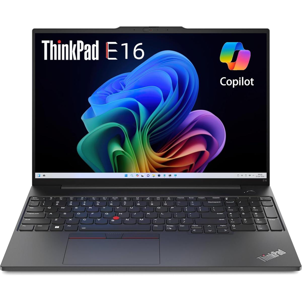 Lenovo ThinkPad E16 Gen 3 – 16" WUXGA, Intel Core Ultra 5 225U, 8GB DDR5, 512GB SSD, Backlit KB, Black