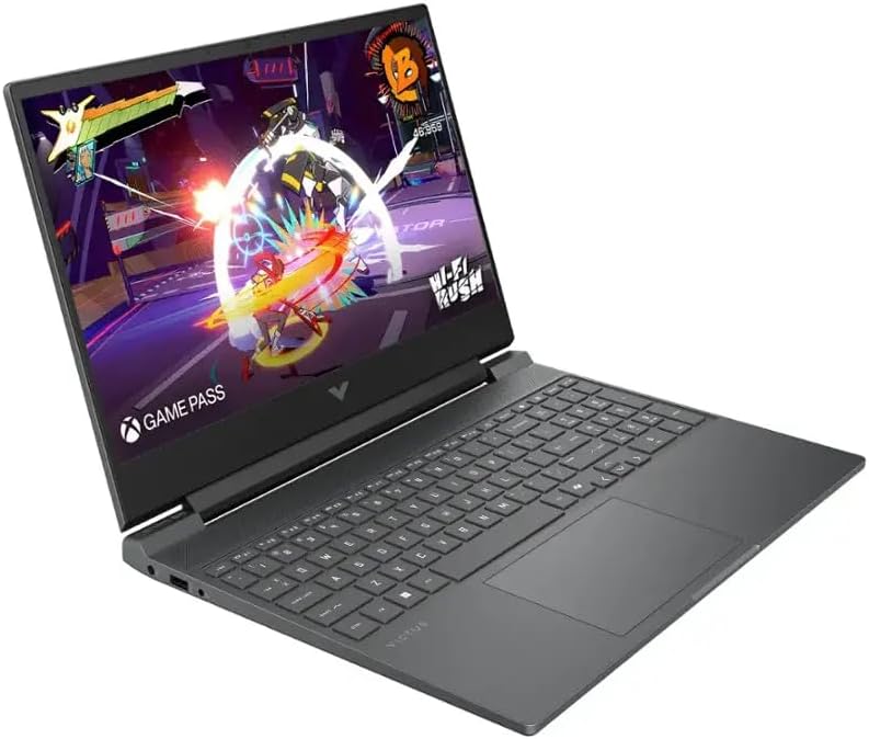HP Victus 15-fa2013dx Gaming Laptop – 15.6" FHD 144Hz, Intel Core i5-13420H, 8GB RAM, 512GB SSD, RTX 3050 6GB, Mica Silver