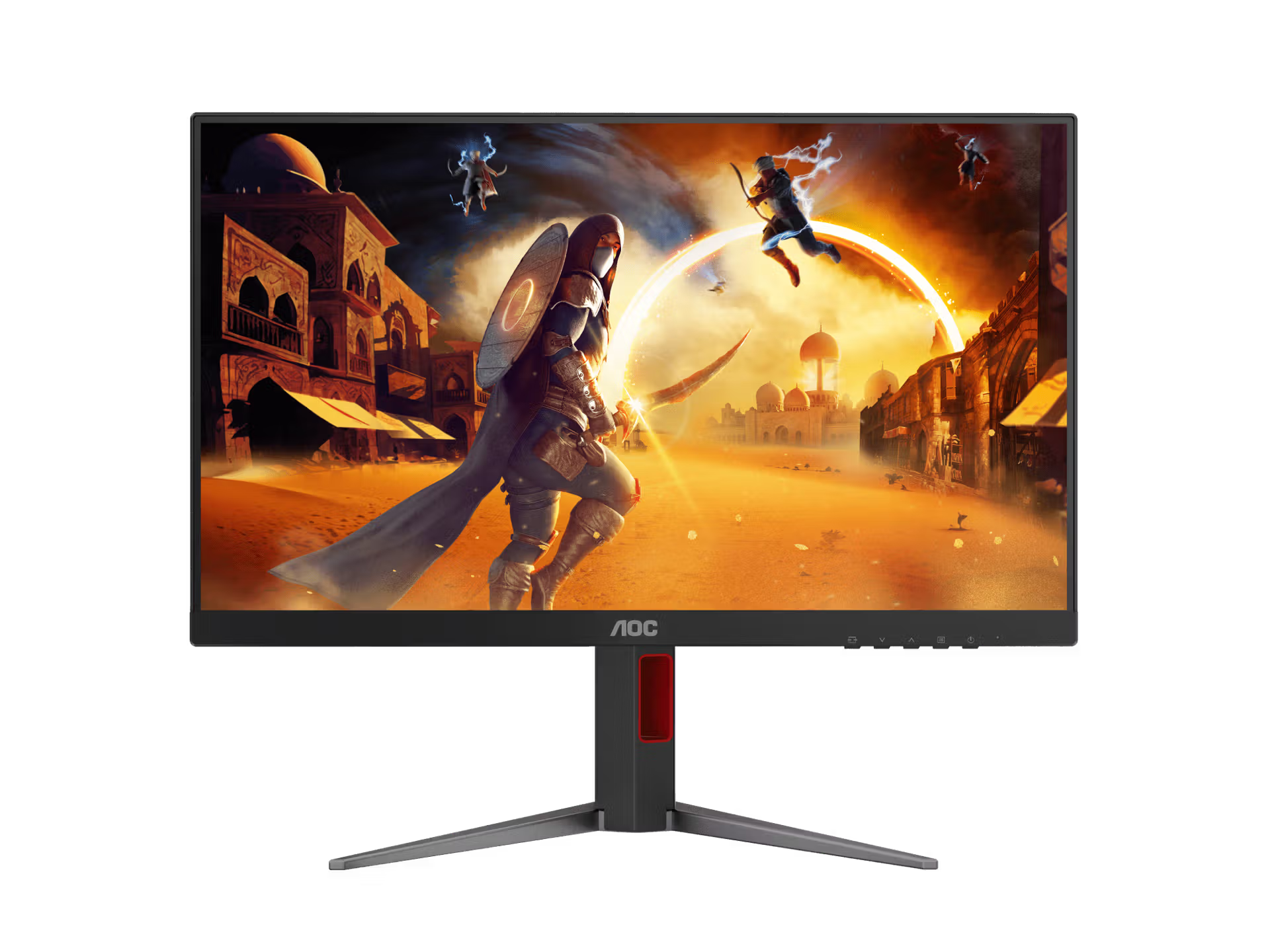 AOC 24G4H 23.8" Gaming Monitor – FHD Fast IPS, 200Hz, 0.5ms, Adaptive Sync, HDR Ready