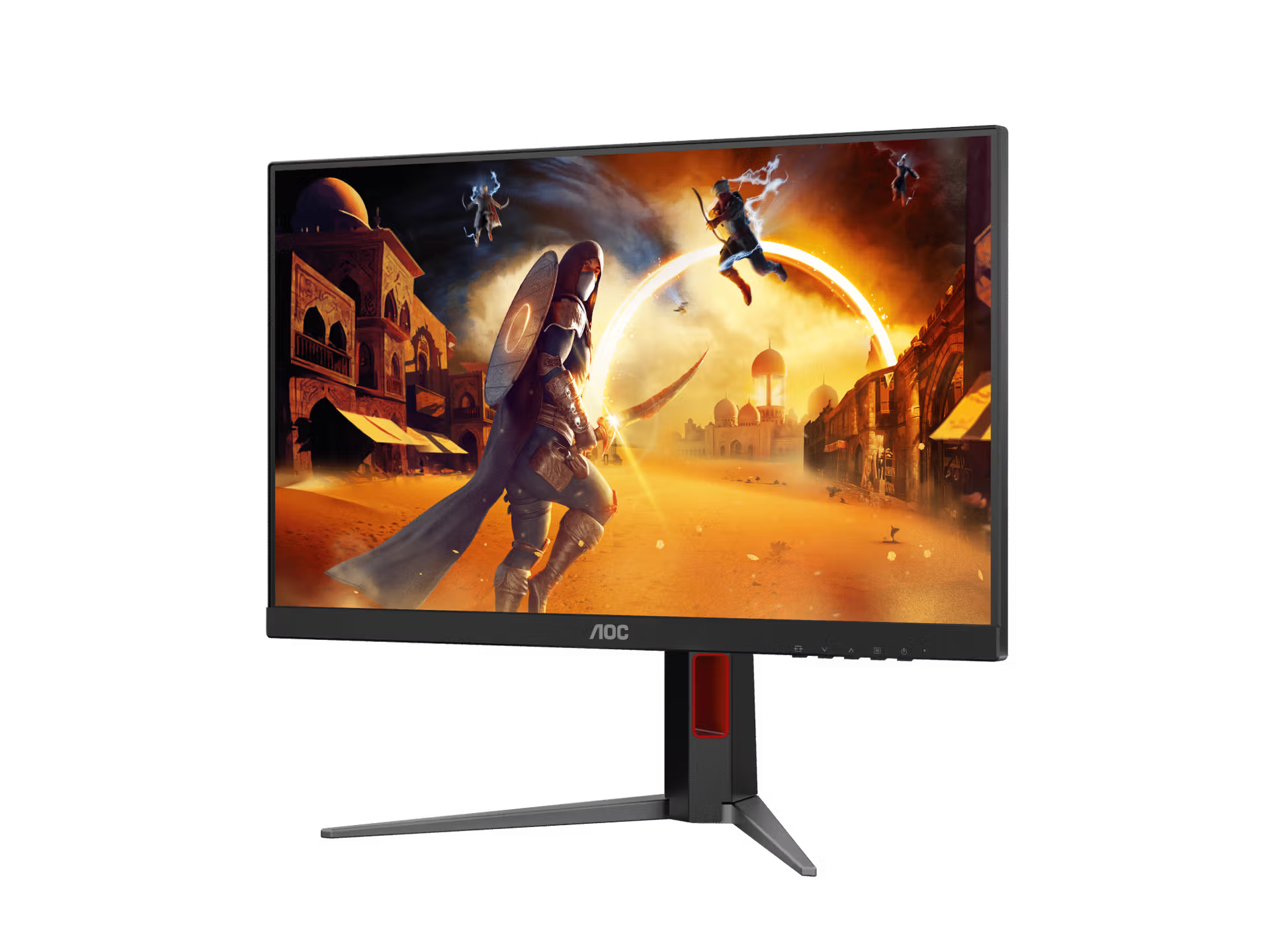 AOC 24G4H 23.8" Gaming Monitor – FHD Fast IPS, 200Hz, 0.5ms, Adaptive Sync, HDR Ready