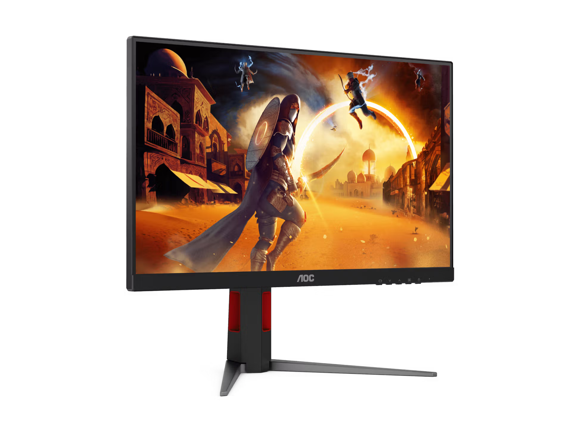 AOC 24G4H 23.8" Gaming Monitor – FHD Fast IPS, 200Hz, 0.5ms, Adaptive Sync, HDR Ready