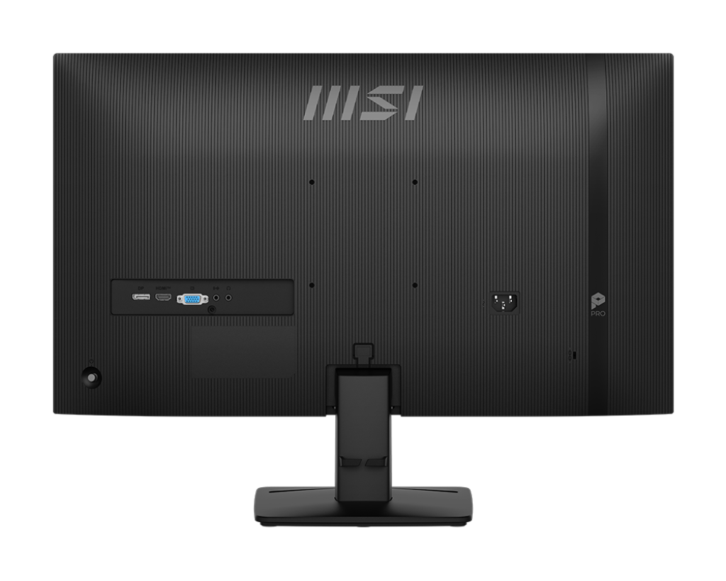 MSI PRO MP275 E2 – 27" FHD IPS, 120Hz, 1ms, 1500:1 Contrast, Built-in Speakers, EyesErgo, Black