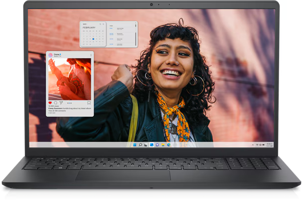 Dell Inspiron 15 3530 Laptop – 15.6" FHD 120Hz, Intel Core i5-1334U, 8GB RAM, 512GB SSD, Carbon Black