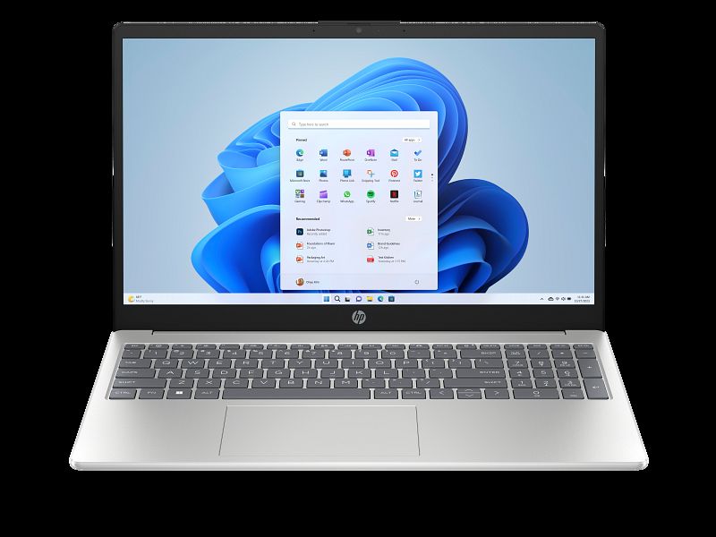 HP Laptop 15-fd0240ne – 15.6" FHD Display, Intel Core i7-1355U, 16GB RAM, 512GB SSD, Natural Silver