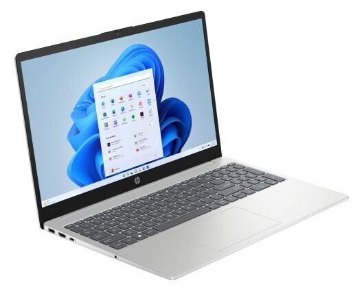 HP Laptop 15-fd0240ne – 15.6" FHD Display, Intel Core i7-1355U, 16GB RAM, 512GB SSD, Natural Silver