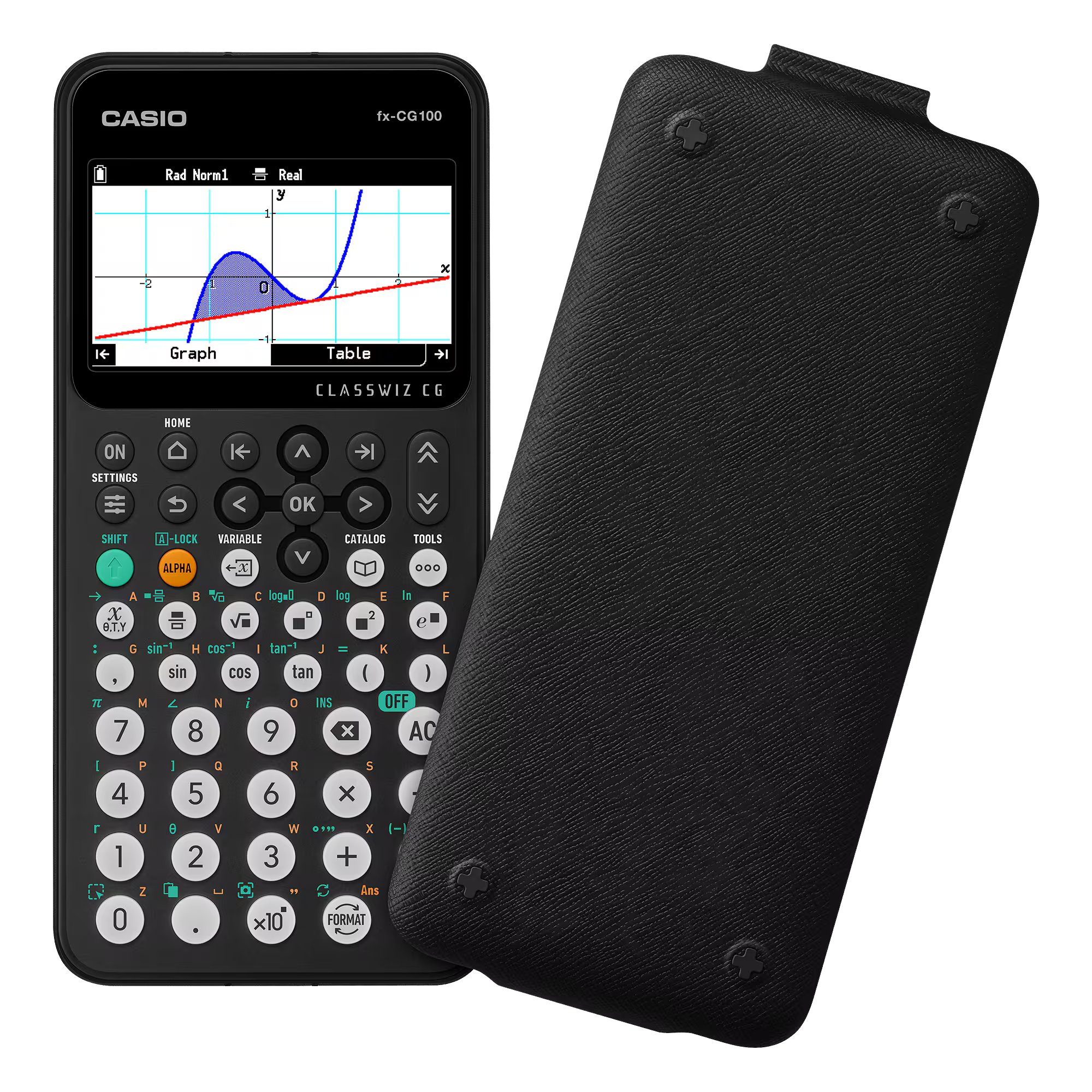 Casio fx-CG100 ClassWiz Color Graphing Calculator – 3D Graphing, Python, Exam Mode