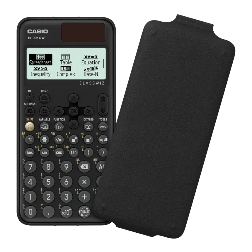 Casio fx-991CW ClassWiz® Advanced Scientific – 540+ Functions, QR Graphing, Solar + Battery