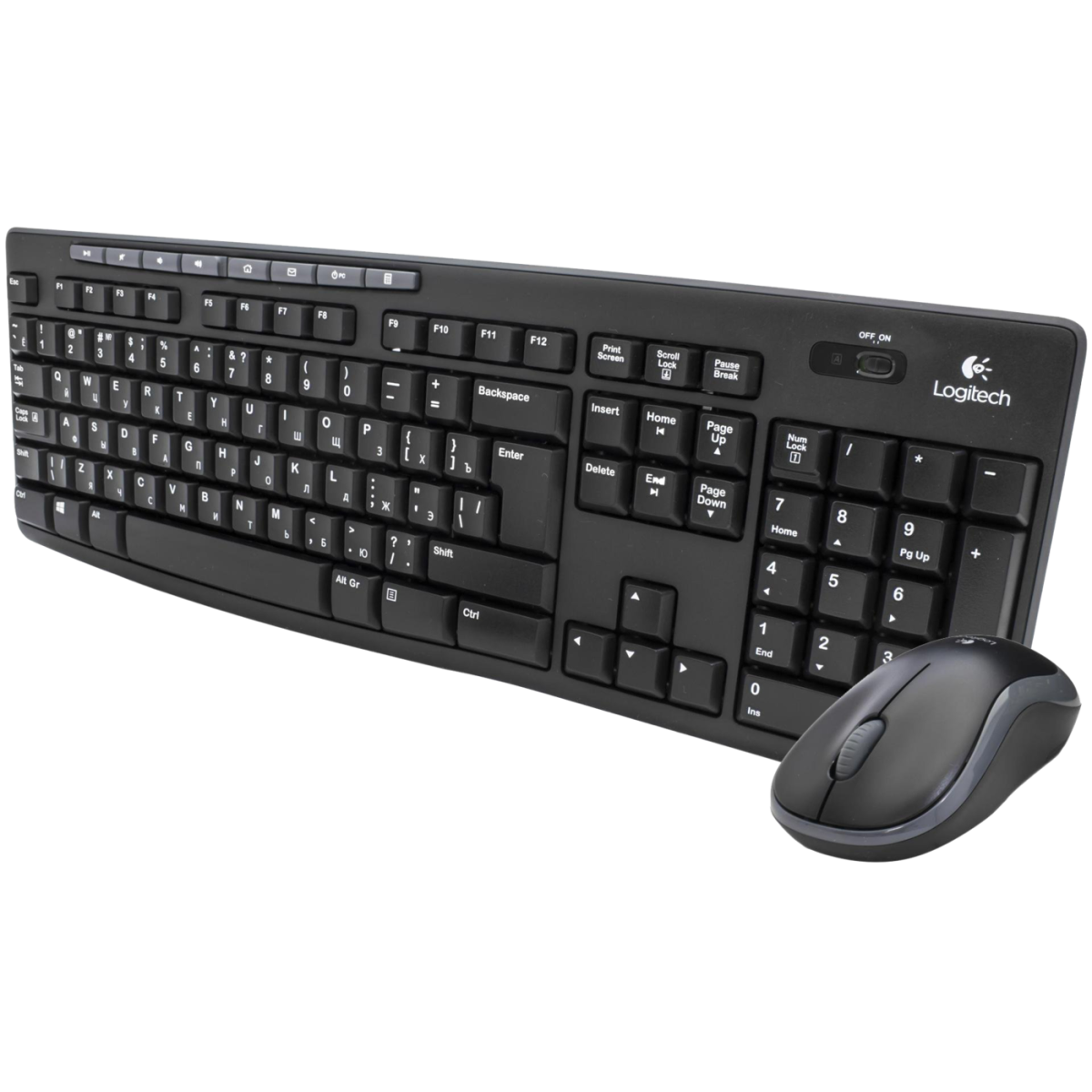 Logitech MK270 – Wireless Keyboard & Mouse Combo, 2.4GHz, Long Battery Life, Reliable Performance