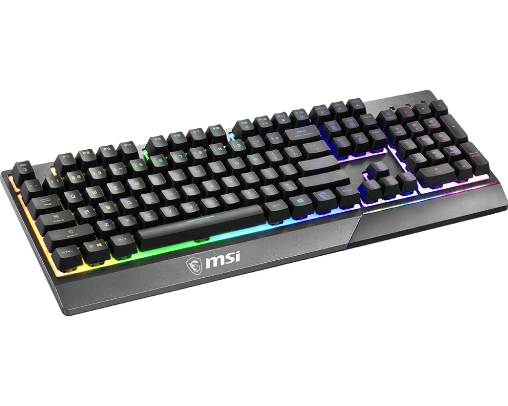 MSI Vigor GK30 – RGB Gaming Keyboard, Mechanical-like Membrane, Water-Resistant, Black
