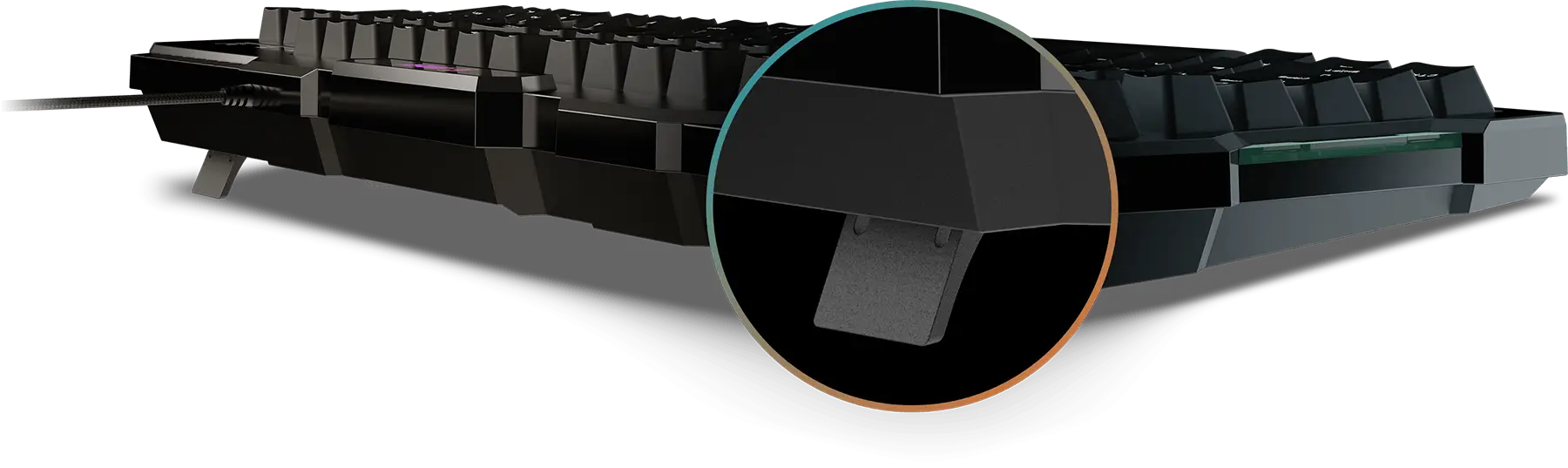 MSI FORGE GK100 – Gaming Keyboard & Mouse Combo, RGB Backlight, Ergonomic Design, Durable Switches