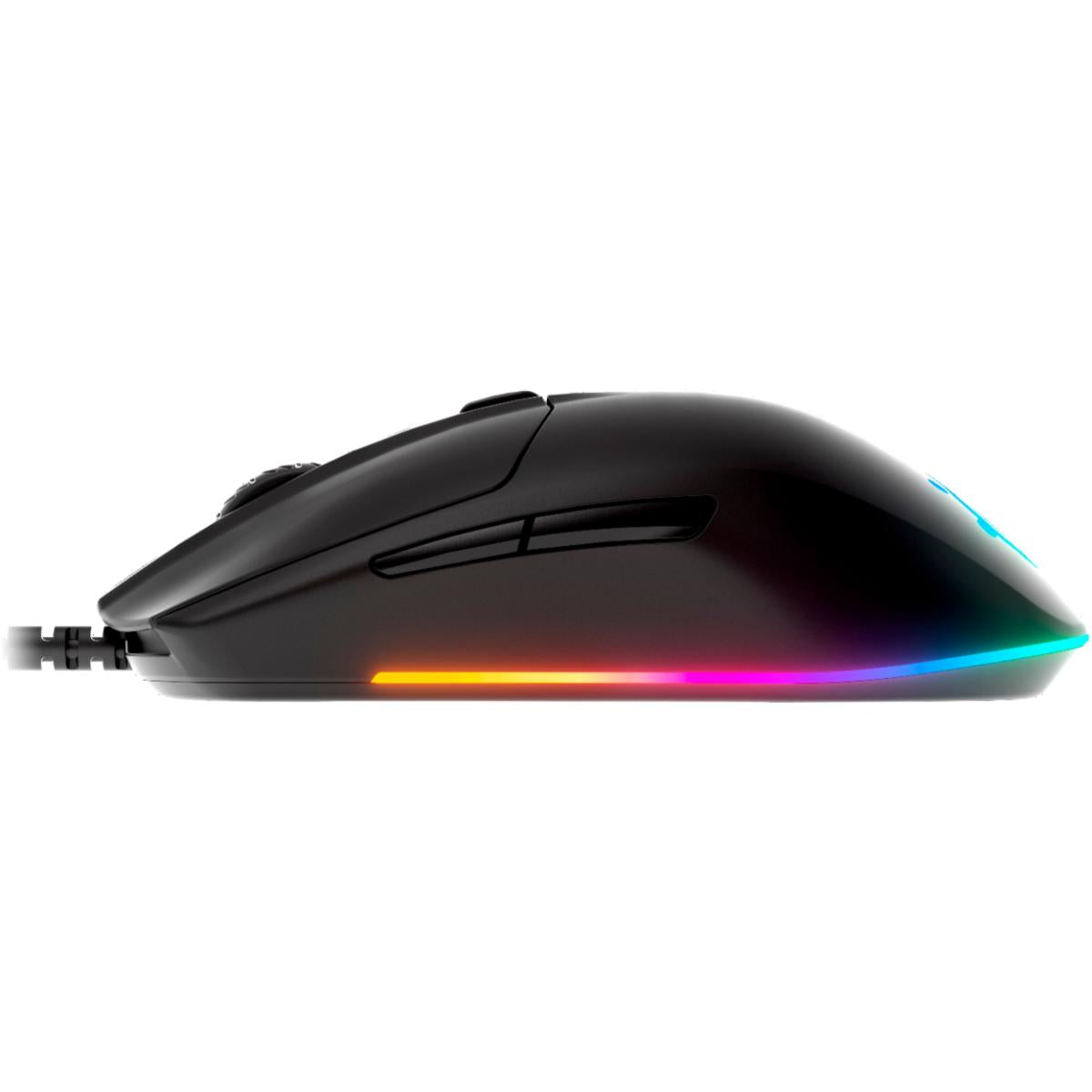 SteelSeries Rival 3 – Optical Gaming Mouse, 8,500 CPI, 6 Programmable Buttons, RGB Lighting