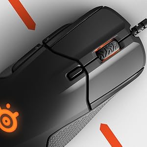 SteelSeries Rival 310 – TrueMove3 Optical Gaming Mouse, 12,000 CPI, 6 Programmable Buttons, RGB