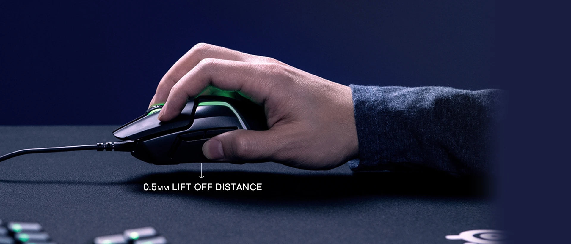 SteelSeries Rival 600 – Dual Sensor Gaming Mouse, 12,000 CPI, 7 Programmable Buttons, RGB