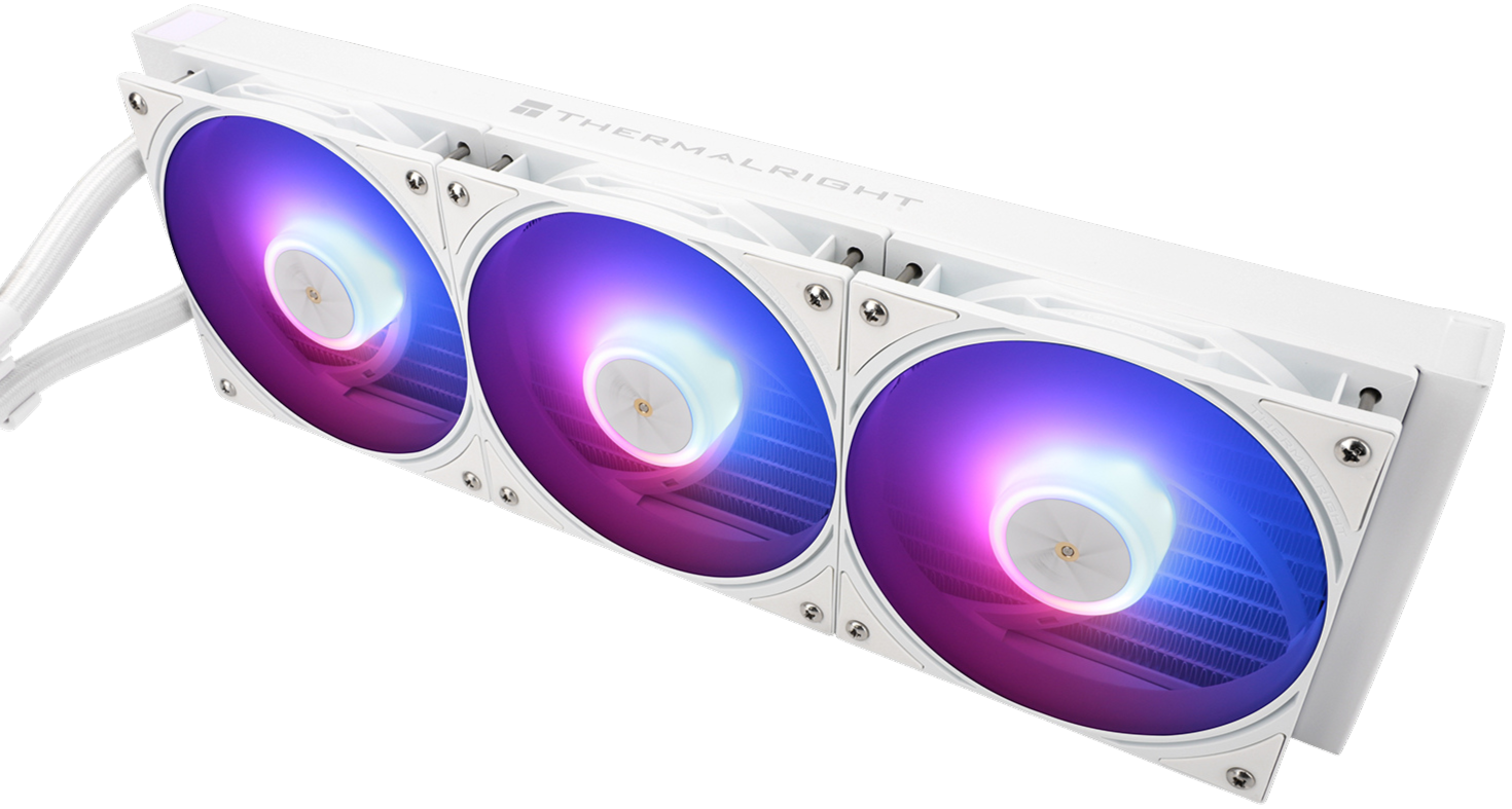 THERMALRIGHT Frozen Warframe PRO 360 – RGB Water Cooler with 3x PWM Fans, LCD Screen, AMD & Intel Compatible