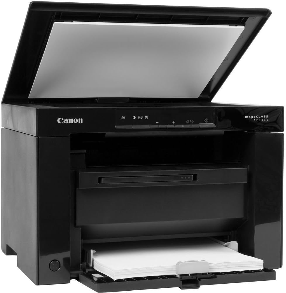 Canon imageCLASS MF3010 3-in-1 Monochrome Laser Printer – Print, Copy, Scan, Compact Desktop Design