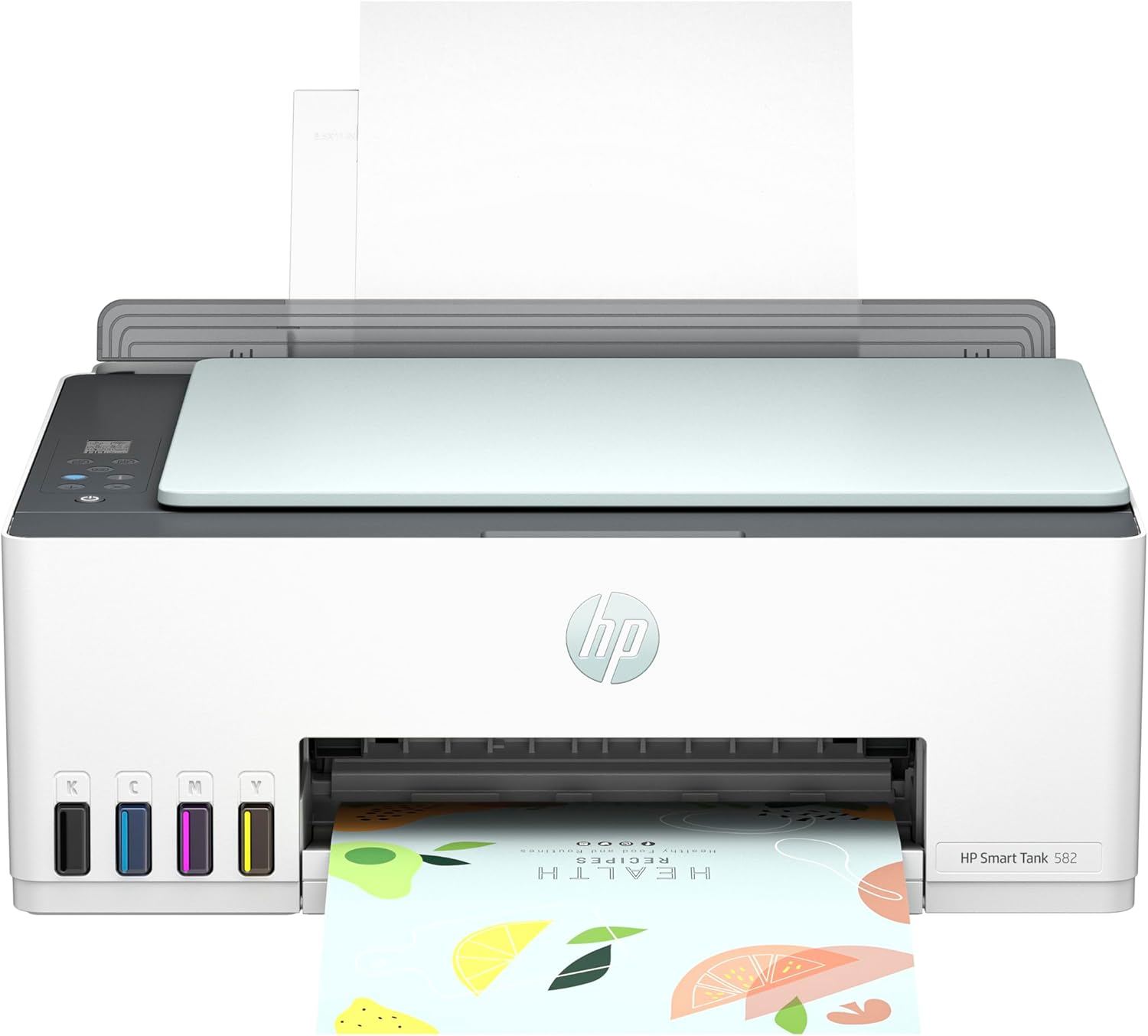 Epson EcoTank L3252 Wireless Color All-in-One Printer – Print, Scan, Copy, Heat-Free Technology, Smart Panel App