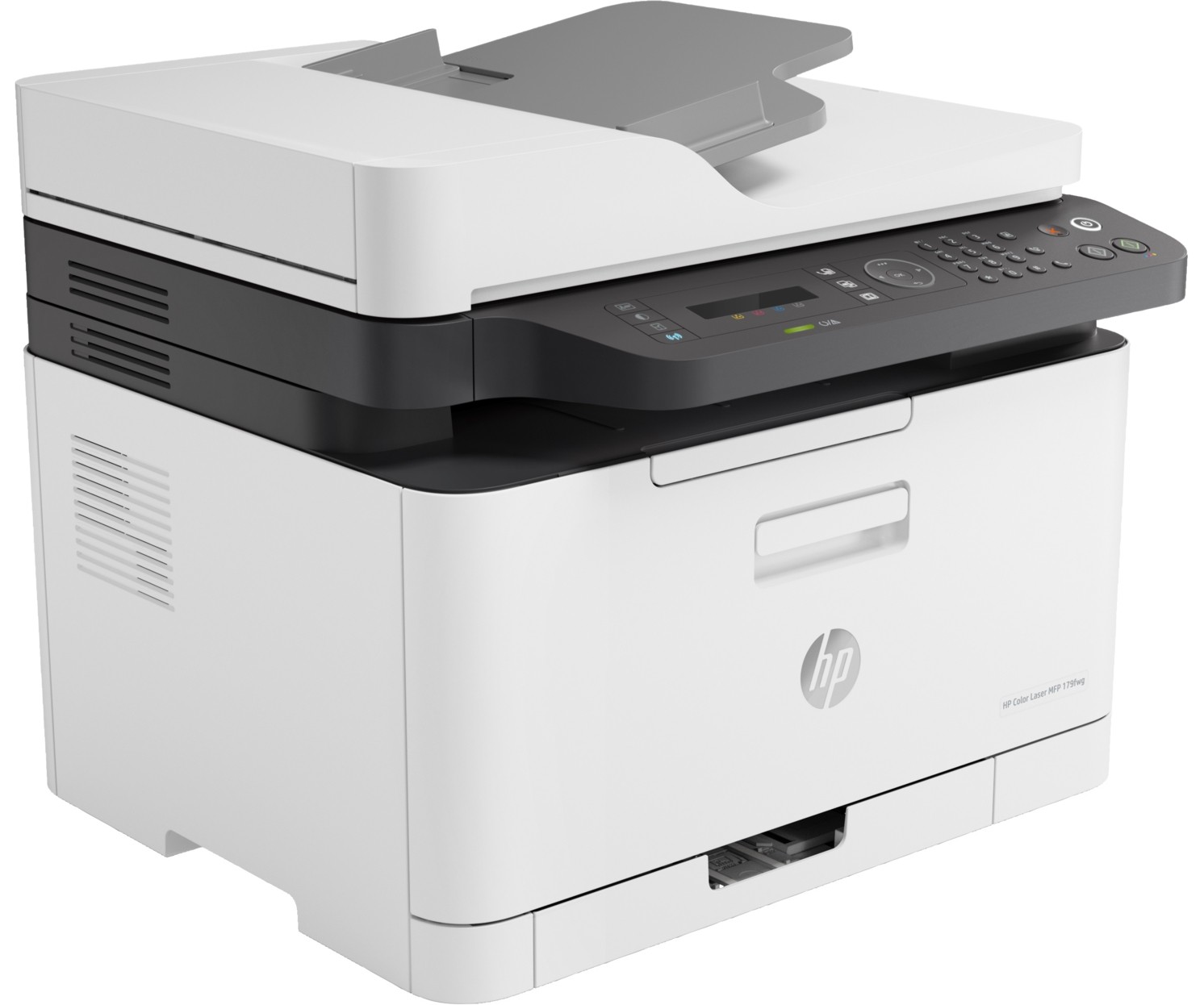 HP Color Laser MFP 179fnw Wireless All-in-One – Print, Copy, Scan, Fax, 18ppm, 40-Sheet ADF, Wi-Fi & Ethernet