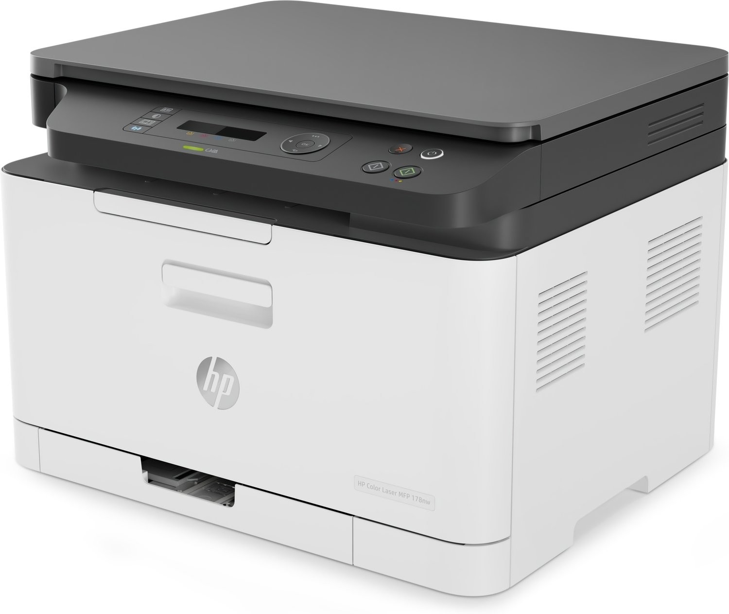 HP Color Laser MFP 178nw Wireless 3-in-1 – Print, Copy, Scan, 18ppm, Compact Design, Wi-Fi & Ethernet